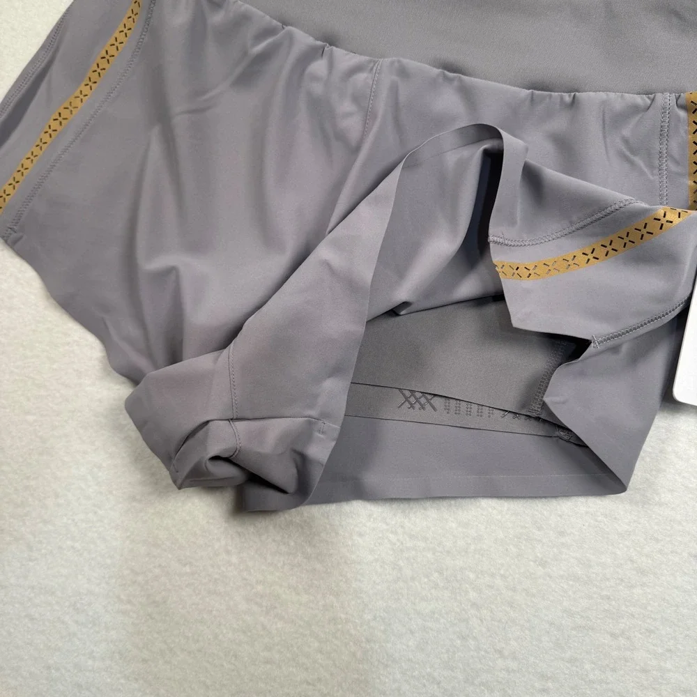 Rhone Breakaway Running Shorts Womens XS Gray‎ Lined Athletic Activewear New